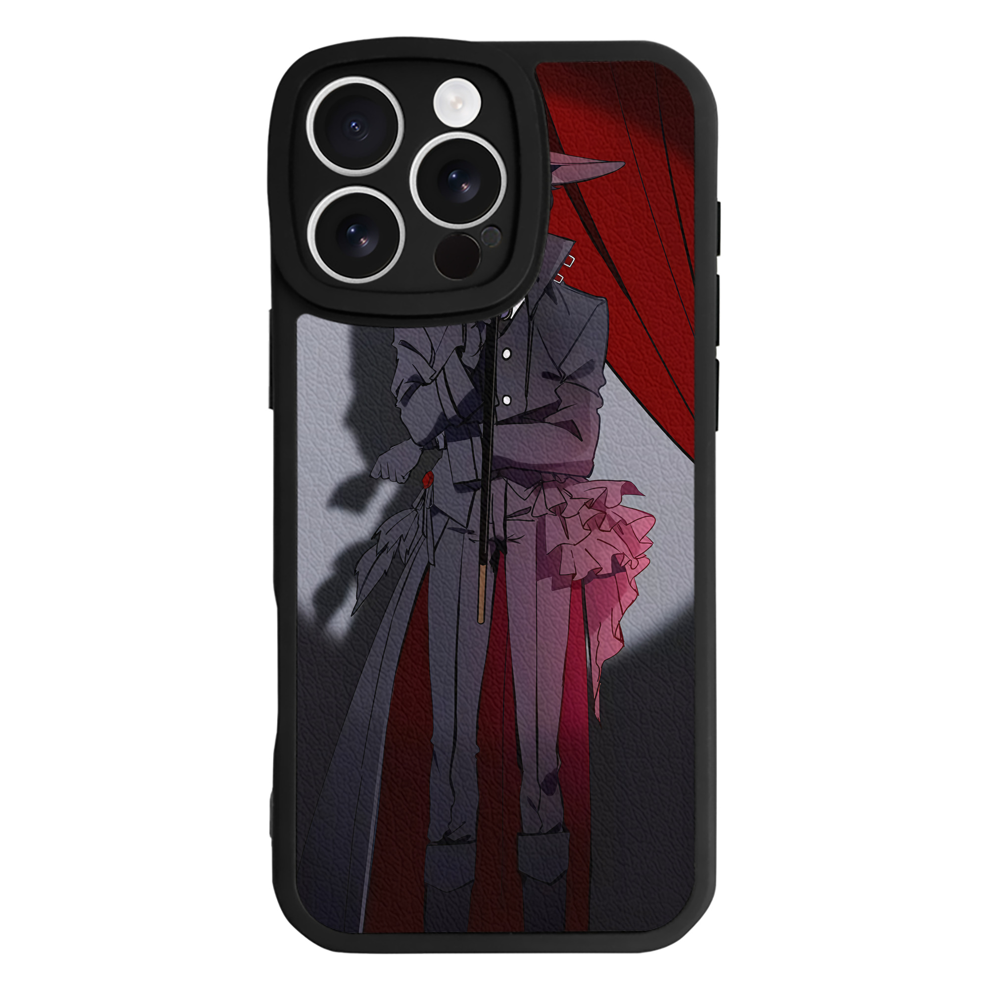 （画像用） 文豪ストレイドッグス Bungo Stray Dogs 【iPhone 16シリーズ対応】シリコンスマホケース（レザー調） 材質：シリコン